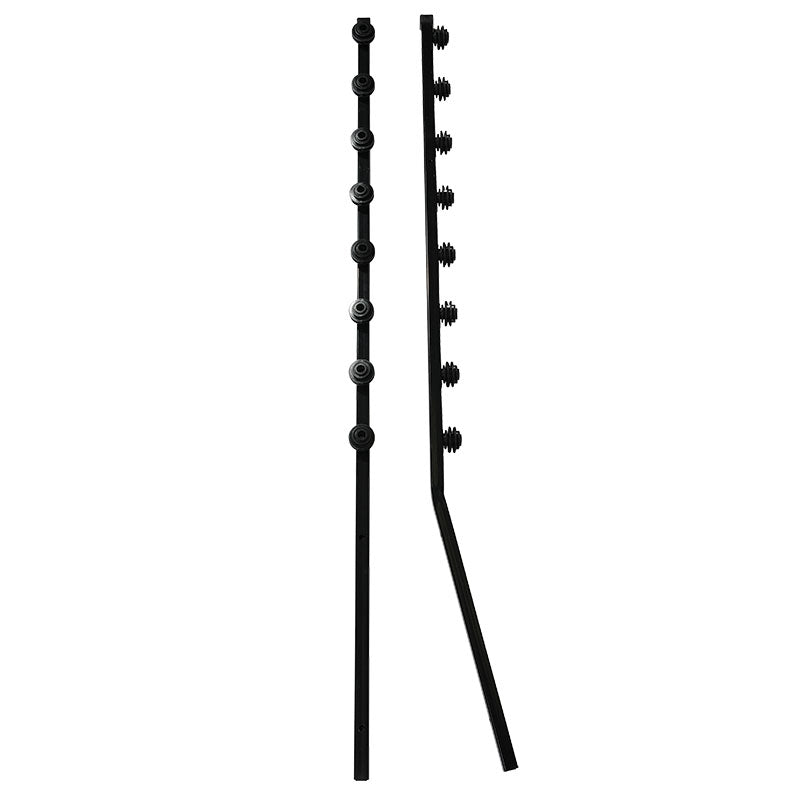 8 Wire Square Tube angled 20 deg poles