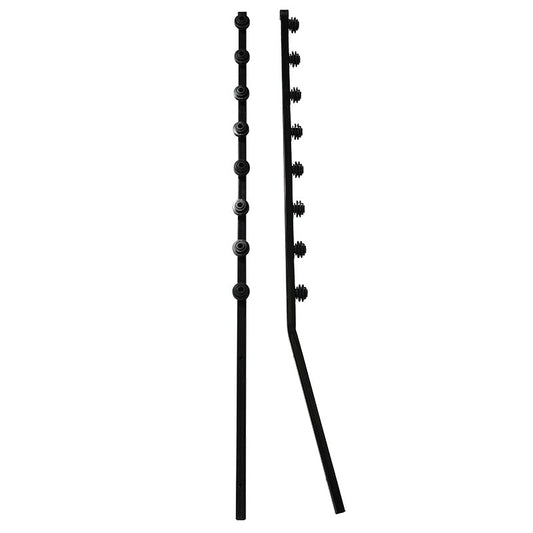 8 Wire Square Tube angled 20 deg poles