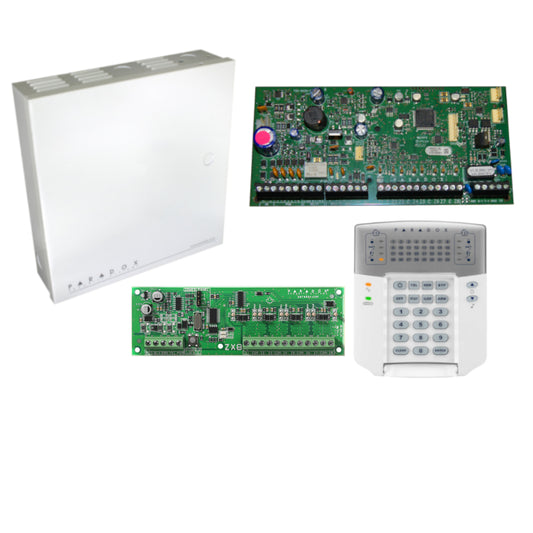 Paradox SP6000 Alarm kit with LCD keypad (16 zones)