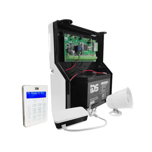 IDS X64 (16 zone) alarm kit with soft touch keypad